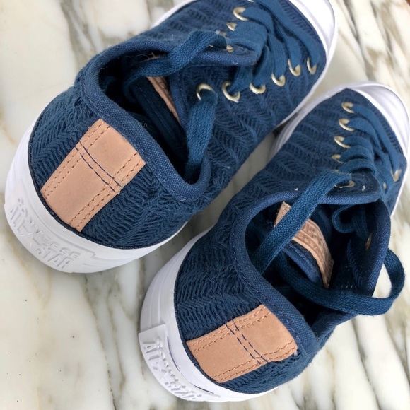 *Never Worn* CONVERSE | Knit Navy, Size 8 - Picture 3 of 4